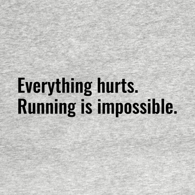 Running is Impossible by lyndsayruelle